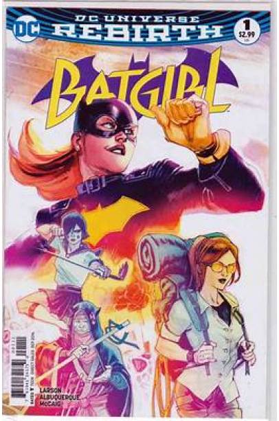 DC UNIVERSE REBIRTH BATGIRL 1-5