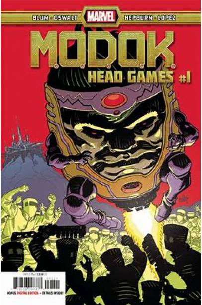 MODOK HEAD GAMES COMPLETE SET #1-4