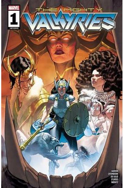 THE MIGHTY VALKYRIES COMPLETE SET #1-5