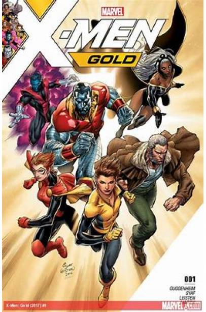X-MEN GOLD GRAPHIC NOVEL SET 1-7
