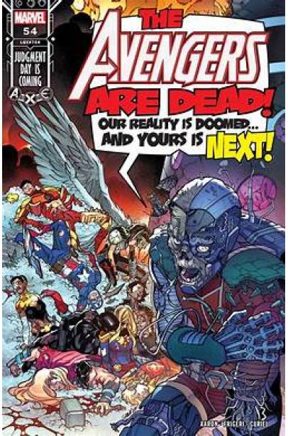THE AVENGERS ARE DEAD COMIC SET 54-59
