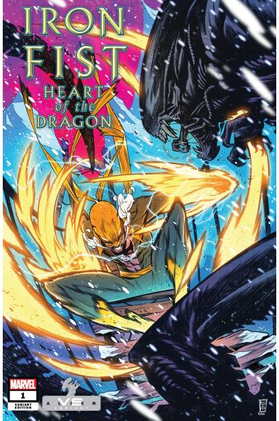 IRON FIST HEART OF THE DRAGON COMPLETE SET 1-5