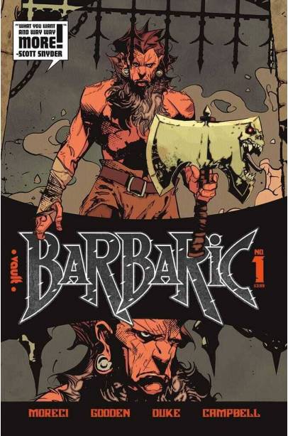 BARBARIC COMPLETE SET #1-3
