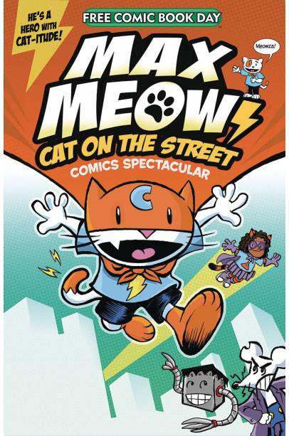 FCBD 2022 MAX MEOW CAT ON STREET COMICS SPECTACULAR