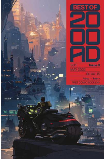 FCBD 2022 BEST OF 2000 AD ISSUE ZERO