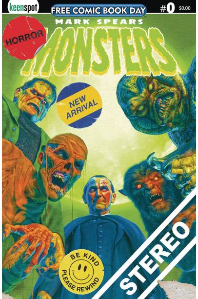 0  FCBD 2025 KEENSPOT MARK SPEARS MONSTERS #0