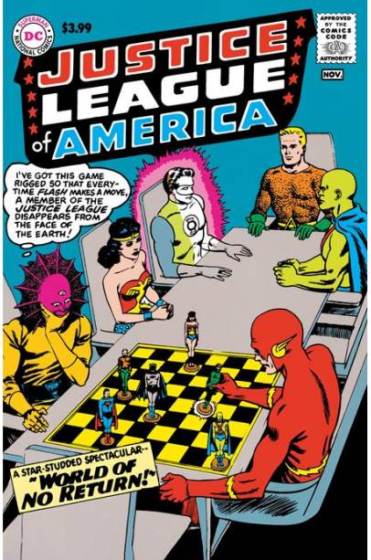 JUSTICE LEAGUE OF AMERICA #1 FACSIMILE EDITION CVR B MURPHY ANDERSON FOIL VAR