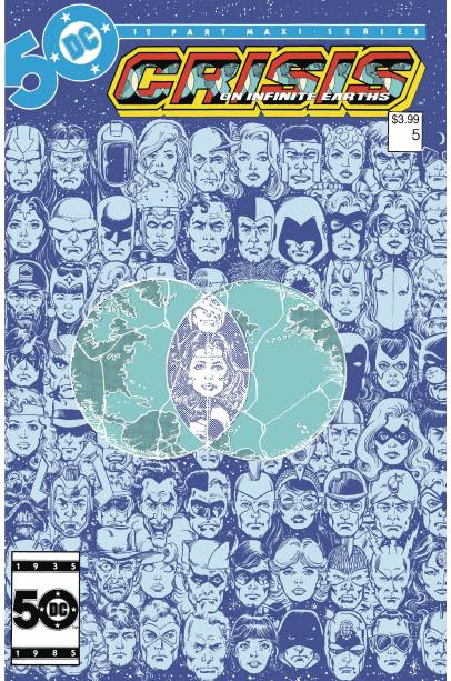 CRISIS ON INFINITE EARTHS #5 (OF 12) FACSIMILE CVR A GEORGE