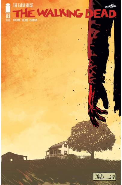 THE WALKING DEAD 193 1st PRINT THE FARMHOUSE ROBERT KIRKMAN NM LAST FINAL ISSUE