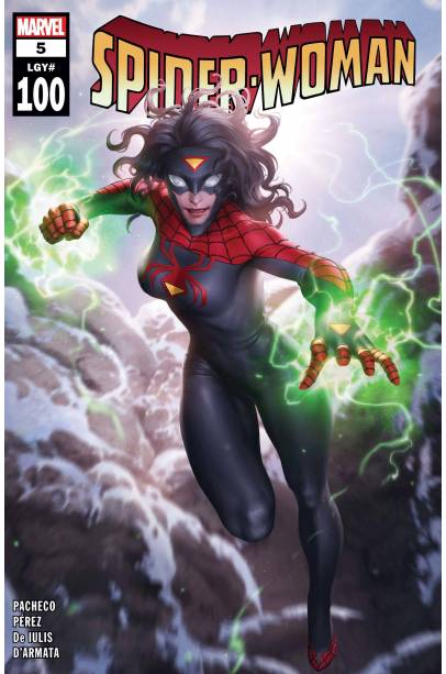 SPIDER-WOMAN #5 JUNGGEUN YOON CVR