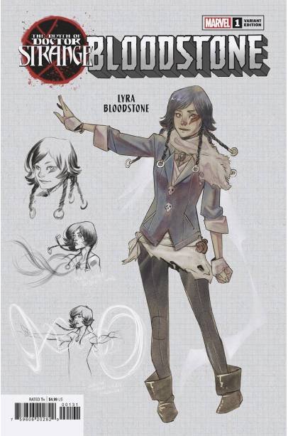 DEATH OF DOCTOR STRANGE BLOODSTONE #1 GUARA DESIGN VAR FIRST PRINTING SOLD OUT! FROM SECONDARY MARKET