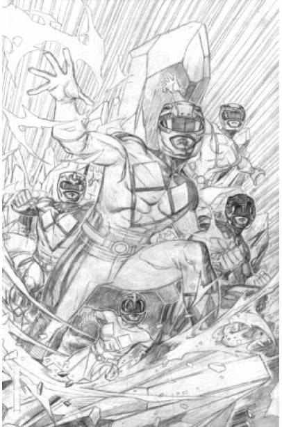 Mighty Morphin Power Rangers (2026) #1 M Unlimited Variant (Full Art, Cheung)