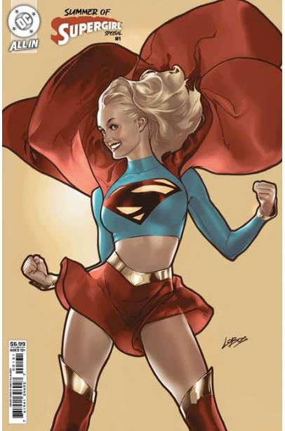 SUMMER OF SUPERGIRL SPECIAL #1 (ONE SHOT) CVR B PABLO VILLALOBOS CARD STOCK VAR