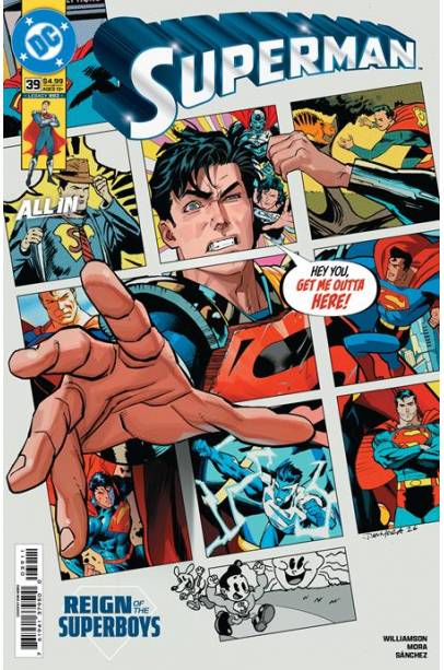 SUPERMAN #39 CVR A DAN MORA (THE REIGN OF THE SUPERBOYS)