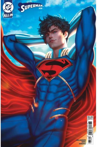 SUPERMAN #39 CVR C ARIEL DIAZ CARD STOCK VAR (THE REIGN OF THE SUPERBOYS)