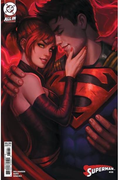 SUPERMAN #39 CVR F AARON BARTLING CARD STOCK VAR (THE REIGN OF THE SUPERBOYS)