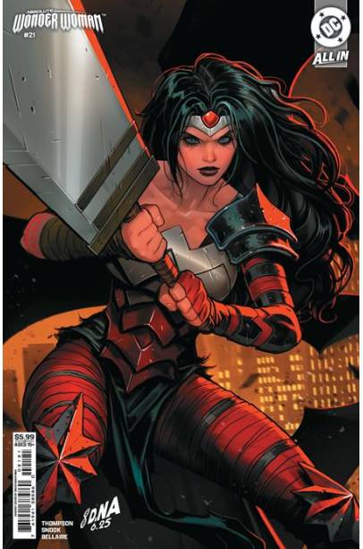 ABSOLUTE WONDER WOMAN #21 CVR B DAVID NAKAYAMA CONNECTING CARD STOCK VAR