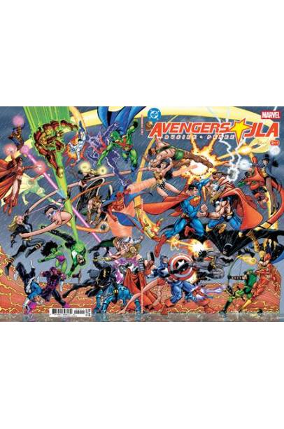 AVENGERS JLA #2 (OF 4) FACSIMILE EDITION CVR A GEORGE PEREZ