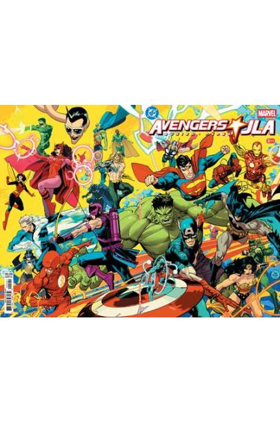AVENGERS JLA #2 (OF 4) FACSIMILE EDITION CVR B DAN MORA VAR