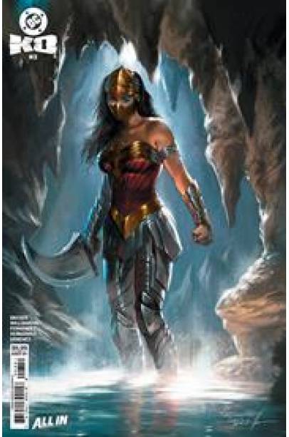 DC K.O. #3 (OF 5) CVR E LUCIO PARRILLO CARD STOCK VAR