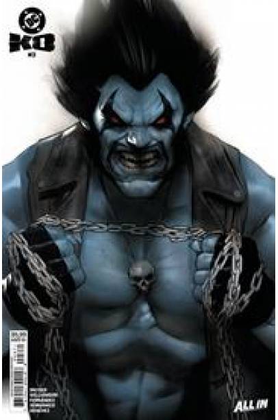 DC K.O. #3 (OF 5) CVR H BEN OLIVER FACE-OFF CARD STOCK VAR