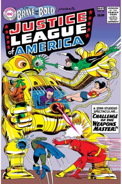 BRAVE AND THE BOLD #29 FACSIMILE EDITION CVR B MIKE SEKOWSKY & MURPHY ANDERSON FOIL VAR