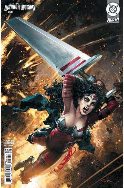 ABSOLUTE WONDER WOMAN #20 CVR D CLAYTON CRAIN CARD STOCK VAR