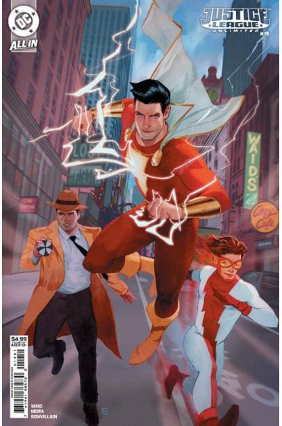JUSTICE LEAGUE UNLIMITED #19 CVR E KEVIN WADA CARD STOCK VAR