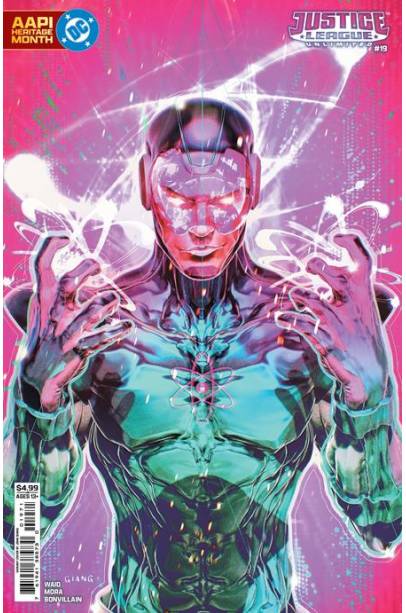JUSTICE LEAGUE UNLIMITED #19 CVR G JOHN GIANG AAPI HERITAGE MONTH CARD STOCK VAR