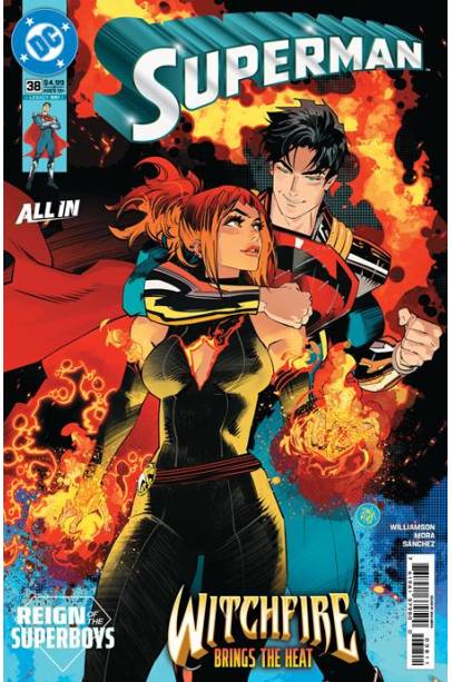 SUPERMAN #38 CVR A DAN MORA (THE REIGN OF THE SUPERBOYS)