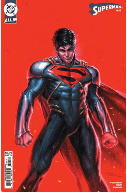 SUPERMAN #38 CVR D DAVIDE PARATORE CARD STOCK VAR (THE REIGN OF THE SUPERBOYS)