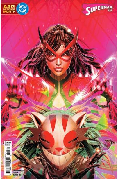 SUPERMAN #38 CVR G JOHN GIANG AAPI HERITAGE MONTH CARD STOCK VAR (THE REIGN OF THE SUPERBOYS)
