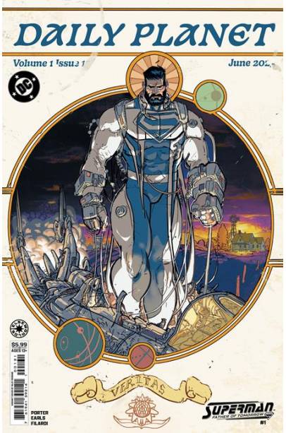SUPERMAN FATHER OF TOMORROW #1 (OF 6) CVR C RILEY ROSSMO CARD STOCK VAR