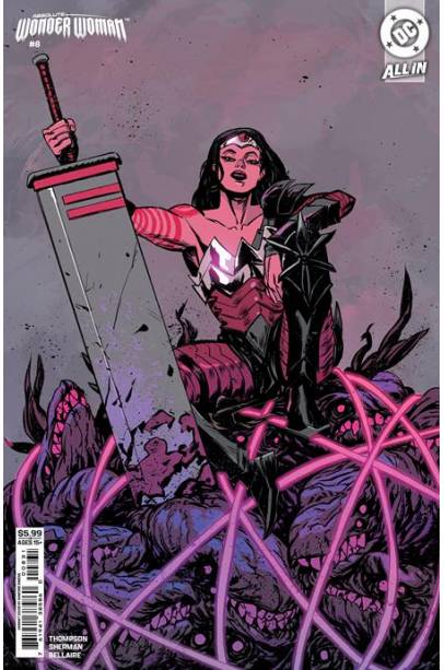 ABSOLUTE WONDER WOMAN #8 CVR C SANFORD GREENE CARD STOCK VAR