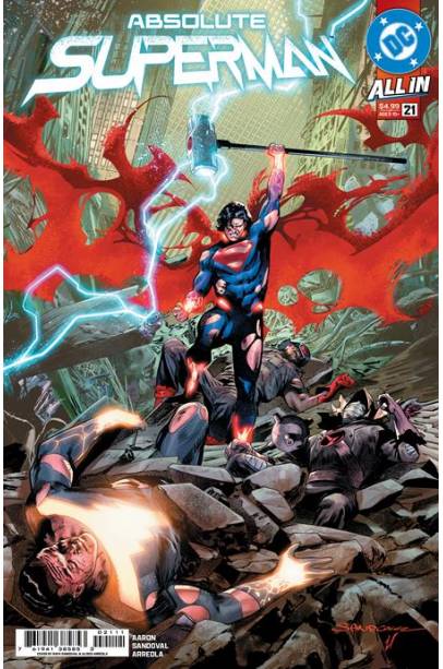 ABSOLUTE SUPERMAN #21 CVR A RAFA SANDOVAL