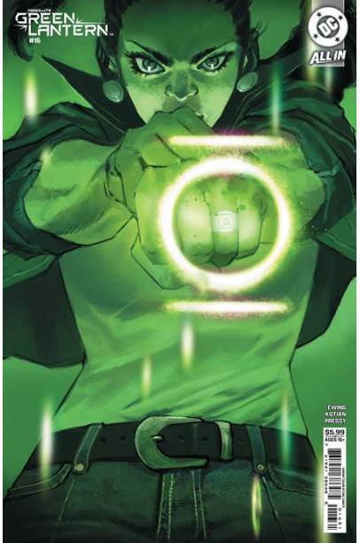ABSOLUTE GREEN LANTERN #16 CVR C ERIC CANETE CARD STOCK VAR
