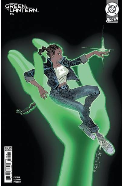 ABSOLUTE GREEN LANTERN #16 CVR D MATIAS BERGARA CARD STOCK VAR