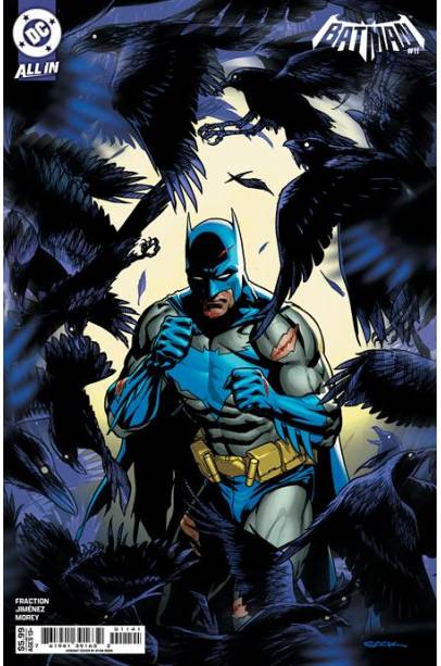 BATMAN #11 CVR D RYAN SOOK CARD STOCK VAR