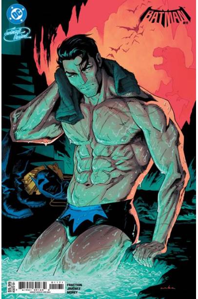 BATMAN #11 CVR F CHRIS ANKA SWIMSUIT CARD STOCK VAR