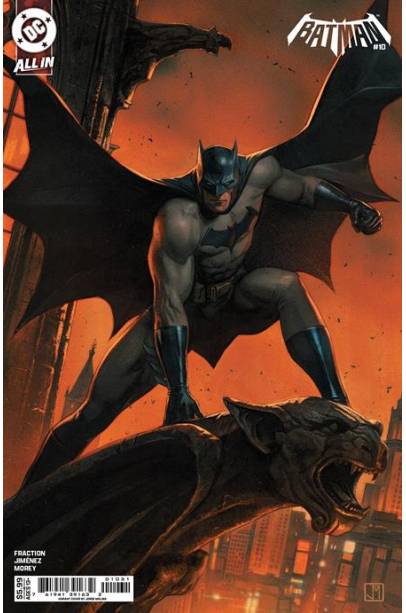 BATMAN #10 CVR C JORGE MOLINA CARD STOCK VAR