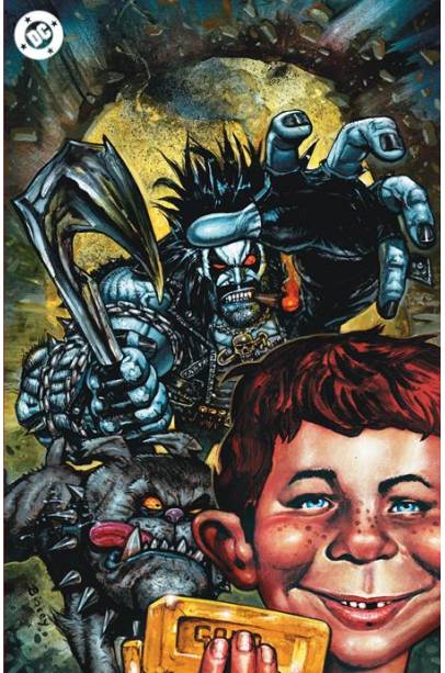 MAD ABOUT DC #1 (ONE SHOT) Second Printing Cvr C Simon Bisley Foil Var