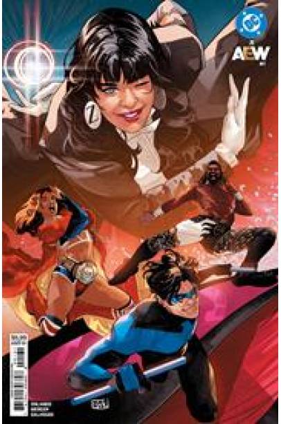 DC X AEW #1 (OF 2) CVR C EDWIN GALMON CARD STOCK VAR