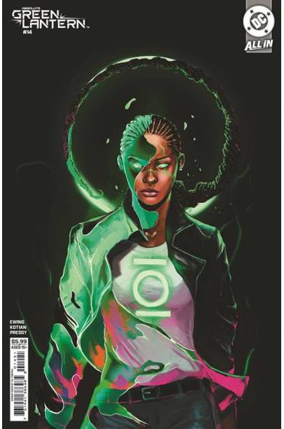 ABSOLUTE GREEN LANTERN #14 CVR B TAJ TENFOLD CARD STOCK VAR