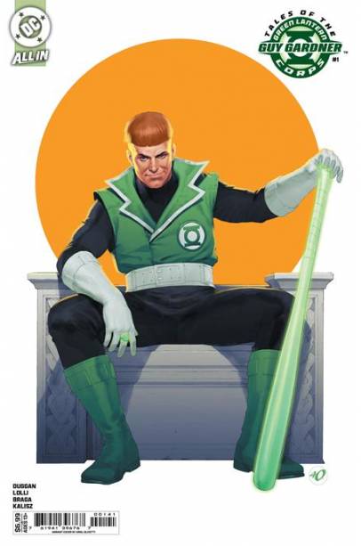 TALES OF THE GREEN LANTERN CORPS GUY GARDNER #1 (ONE SHOT) CVR D ARIEL OLIVETTI CARD STOCK VAR