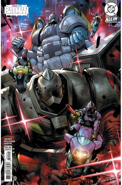 ABSOLUTE BATMAN #22 CVR D DERRICK CHEW CARD STOCK VAR