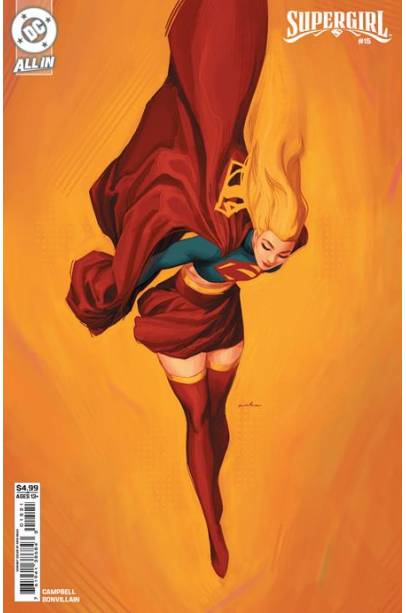 SUPERGIRL #15 CVR B KRIS ANKA CARD STOCK VAR (THE REIGN OF THE SUPERBOYS)