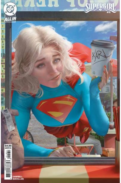 SUPERGIRL #15 CVR C RAHZZAH CARD STOCK VAR (THE REIGN OF THE SUPERBOYS)