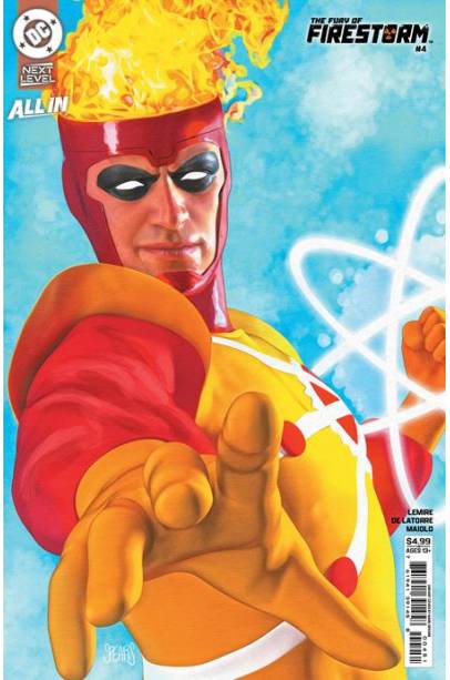 FURY OF FIRESTORM #4 (OF 8) CVR E MARK SPEARS CARD STOCK VAR
