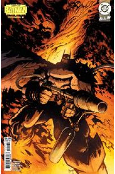 ABSOLUTE BATMAN 2025 ANNUAL #1 (ONE SHOT) Second Printing Cvr B Daniel Warren Johnson Flamethrower Card Stock Var