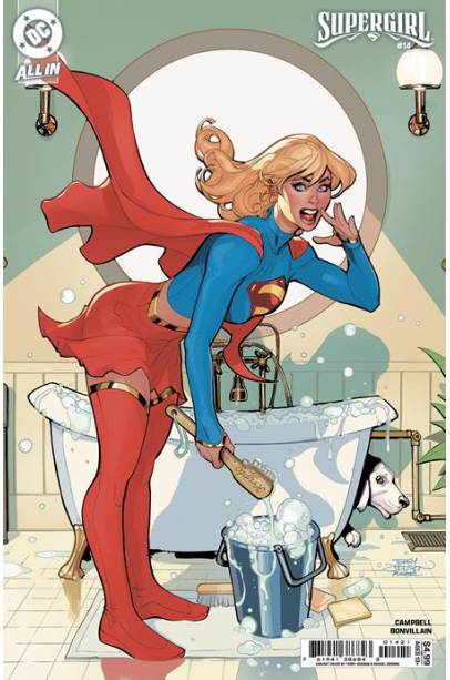 SUPERGIRL #14 CVR B TERRY DODSON CARD STOCK VAR (THE REIGN OF THE SUPERBOYS)